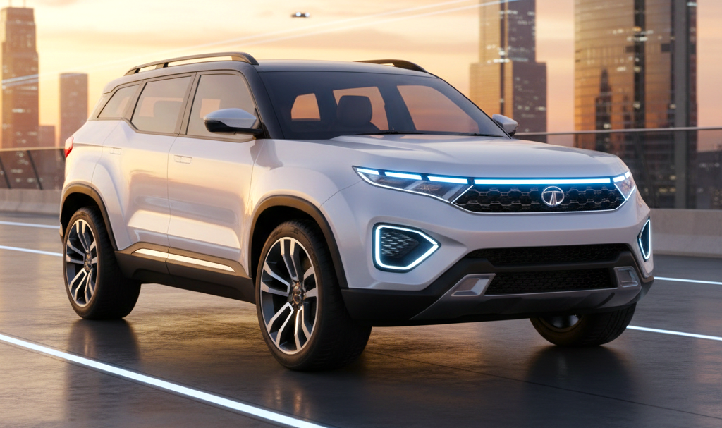 Tata Sierra 2025 नए मॉडर्न डिजाइन, प्रीमियम केबिन और ADAS जैसे एडवांस फीचर्स के साथ लॉन्च हुई। जानें इसके इंजन, फीचर्स, कीमत और डिजाइन की पूरी जानकारी।