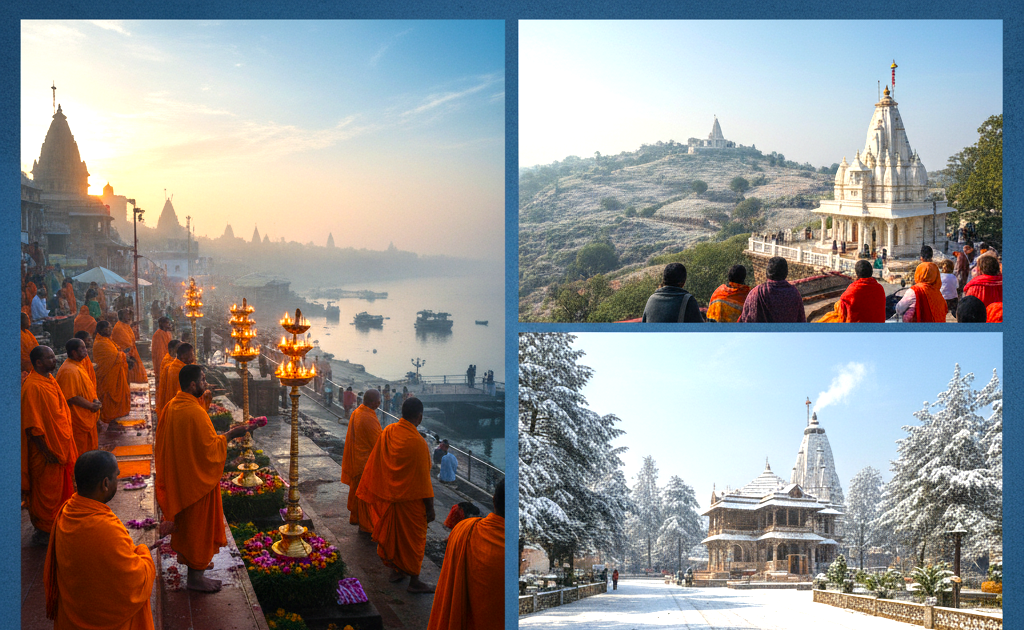 सर्दियों में घूमने की बेस्ट धार्मिक जगहें: शांति, आस्था और खूबसूरती से भरी ये 5 पवित्र लोकेशन